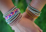 DIY wrap bracelet