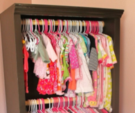 Bookcase closet organizer