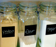 DIY Chalkboard Labels