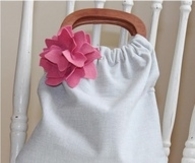 DIY Wood Handle Purse