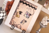 Halloween magnet board