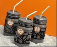 Halloween mason jars