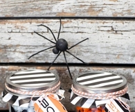 Halloween Mason Candy Jars