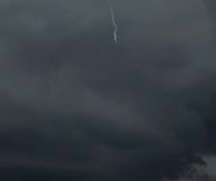 Big bolt of lightning