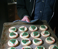 Christmas Tree Sugar Cookies
