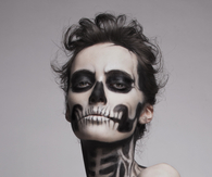 Skeleton makeup