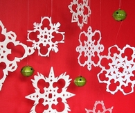 Mickey Paper Snowflakes