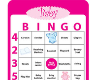Baby Shower Bingo