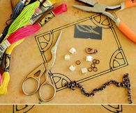 DIY Tiny Tassle Bracelts