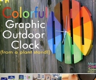 DIY Outdoor Clock