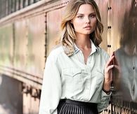 pleated mini skirt