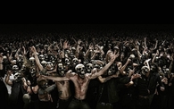 Crowd of Skull Faces