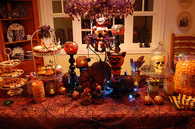 Halloween Party Table