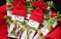 Cute snowman candy bar wrappers