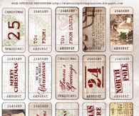 Vintage Christmas Tags