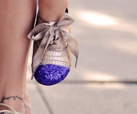 DIY Easy Glitter Shoes