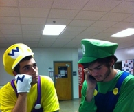 Wario and Luigi