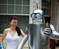 Bender and Leela