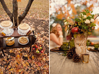 Country autumn wedding