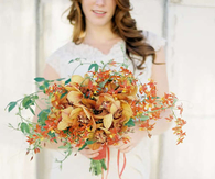 Autumn wedding bouquet