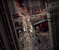 Twisted city of cars