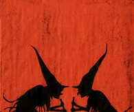 Witches over the cauldron