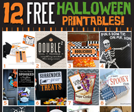 12 Free Halloween Printables
