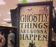 Ghostly things are gonna happen