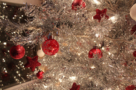 Red ornament decorations