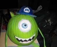 Monsters Inc Pumpkin