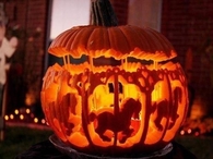 Carousel Jack O Lantern