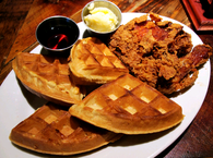 Chicken and waffles