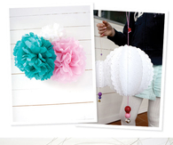 DIY classic pom poms