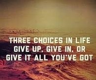 Three Choices In Life