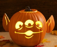 Toy Story Alien Pumpkin Carving