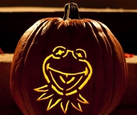 Kermit the Frog Pumpkin Carving