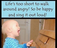 be happy