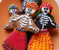 Day of the Dead Catrina Cookies