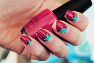 Strawberry Manicure