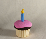 Birthday cupcake