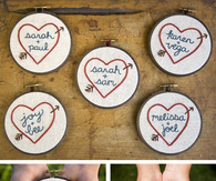 Custom embroidery hoop