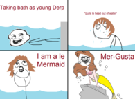 I am a le mermaid