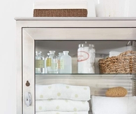 Bathroom dresser storage