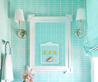 Small powder room