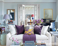 Purple accents