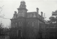 A haunted house