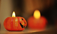 Pumpkin candles