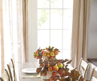 Pomegranate centerpieces