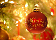 Merry Christmas Ornament