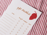 Gift checklist